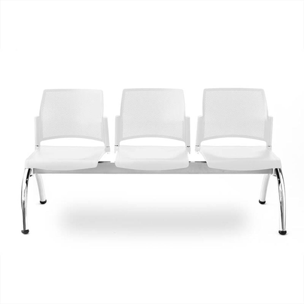 Banca para Sala de Espera 3 Plazas - LABENZE REPLAY 108-06203 - Varios Colores - Respaldo Multiperforado y Estructura Cromo Banca De Visita Para Oficina Banca Para Sala De Espera Banca Para Recepción Banca Para Sala De Juntas Banca Para Sala De Conferencias Banca Para Área De Espera Banca Para Sala De Reuniones Banca Para Oficina Minimalista Banca Para Oficina De Marketing Banca Para Oficina De Ventas Banco De Aeropuerto Banco De Estación De Tren Banco De Terminal De Autobús Banco De Gimnasio Banco De Consu