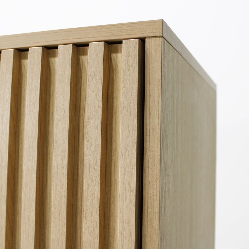 CREDENZA NOGAL BEAT TULUM CRED2843811 | Credenza Hotel | Tiras Puertas Abatibles | Interior