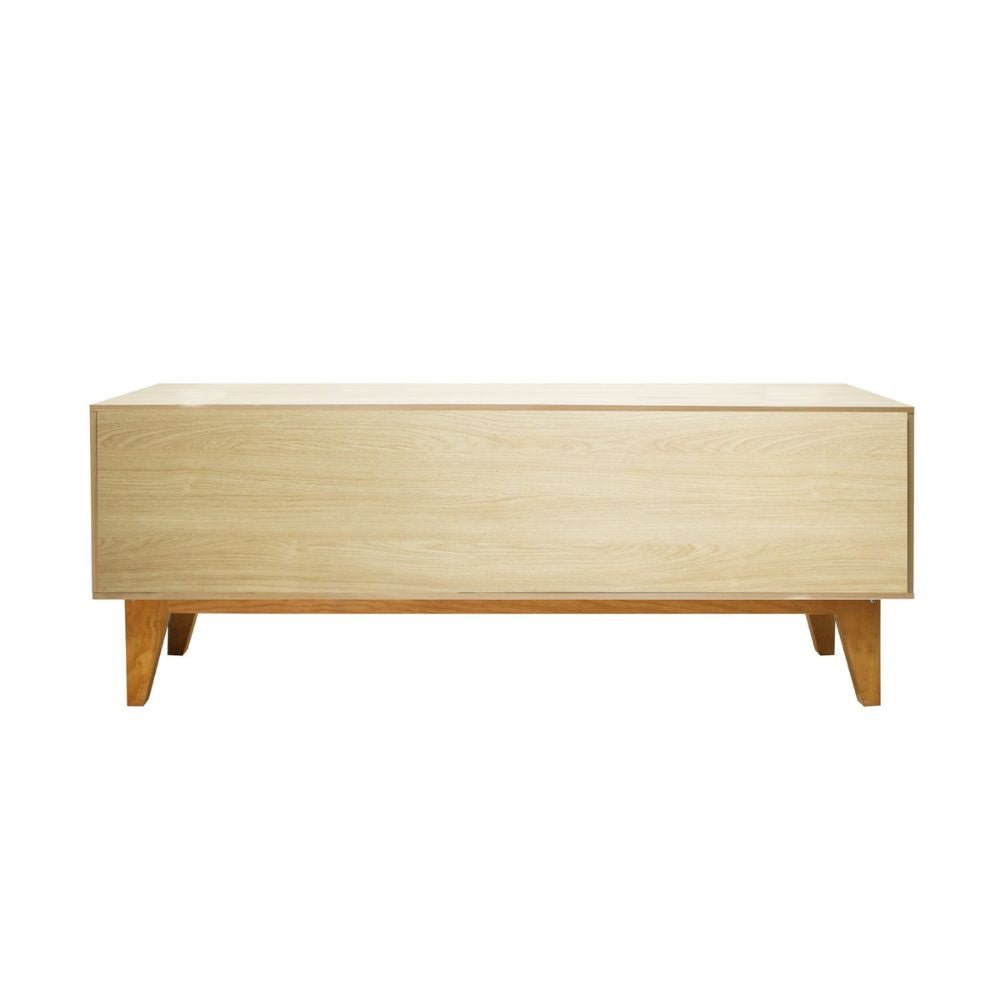 CREDENZA NOGAL BEAT TULUM CRED2843811 | Credenza Hotel | Tiras Puertas Abatibles | Interior