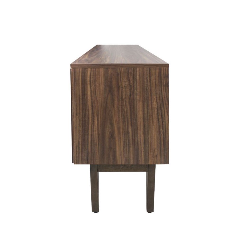 CREDENZA NOGAL BEAT TULUM CRED2843811 | Credenza Hotel | Tiras Puertas Abatibles | Interior