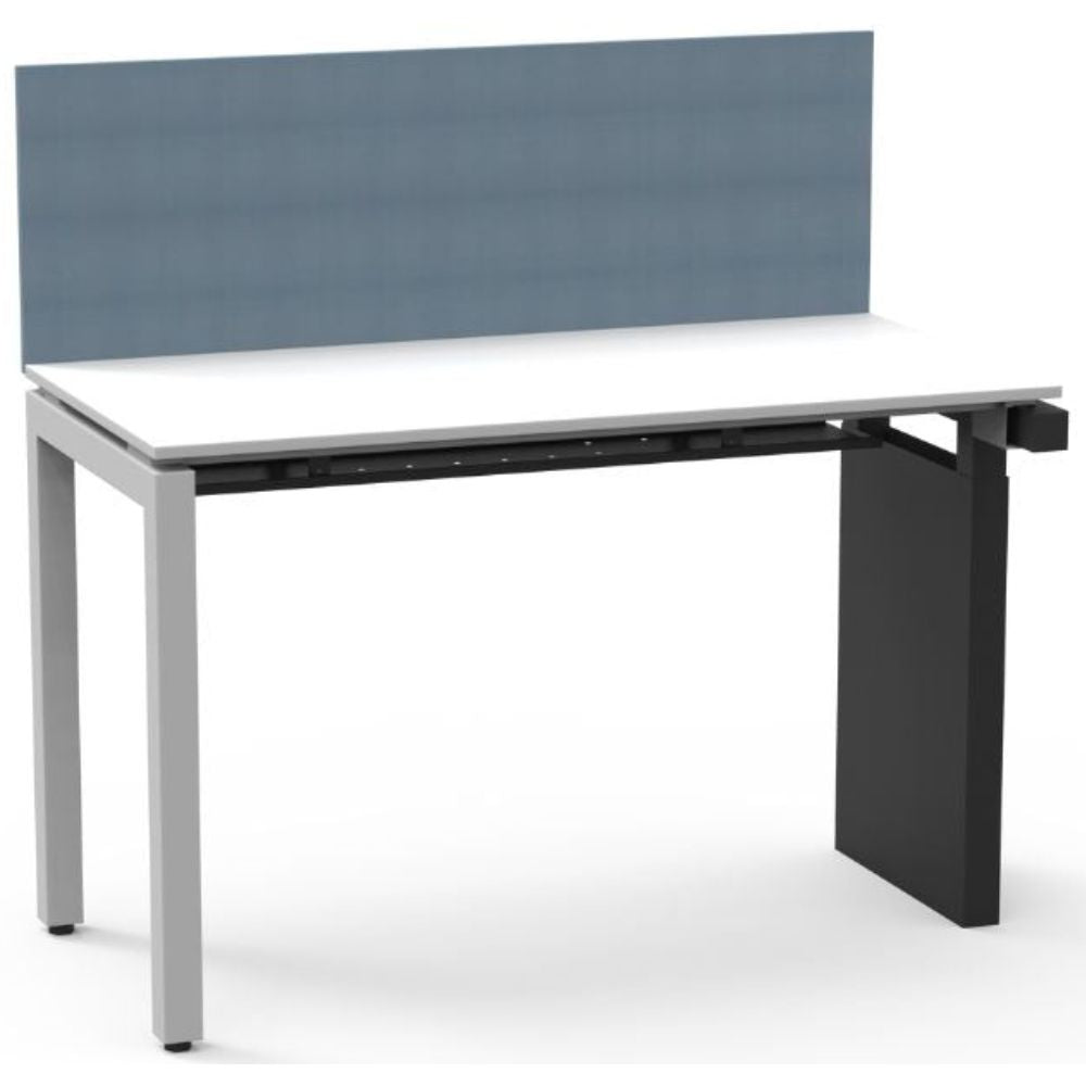 ESTACION SINGLE SIDED ADD TWO KIT BENCHING SLIM PALLETE COLIN SPBA2SS | Estación Single Sided Add Two Work Kit Benching | Acero Melamina | Variedad de medidas | Interior | Mesa Escritorio Trabajo Oficina Empresa Organización Biblioteca Trabajar Almacenar Documentos Archivos Carpetas Expedientes Facturas Ceo Moderno, Ambientada