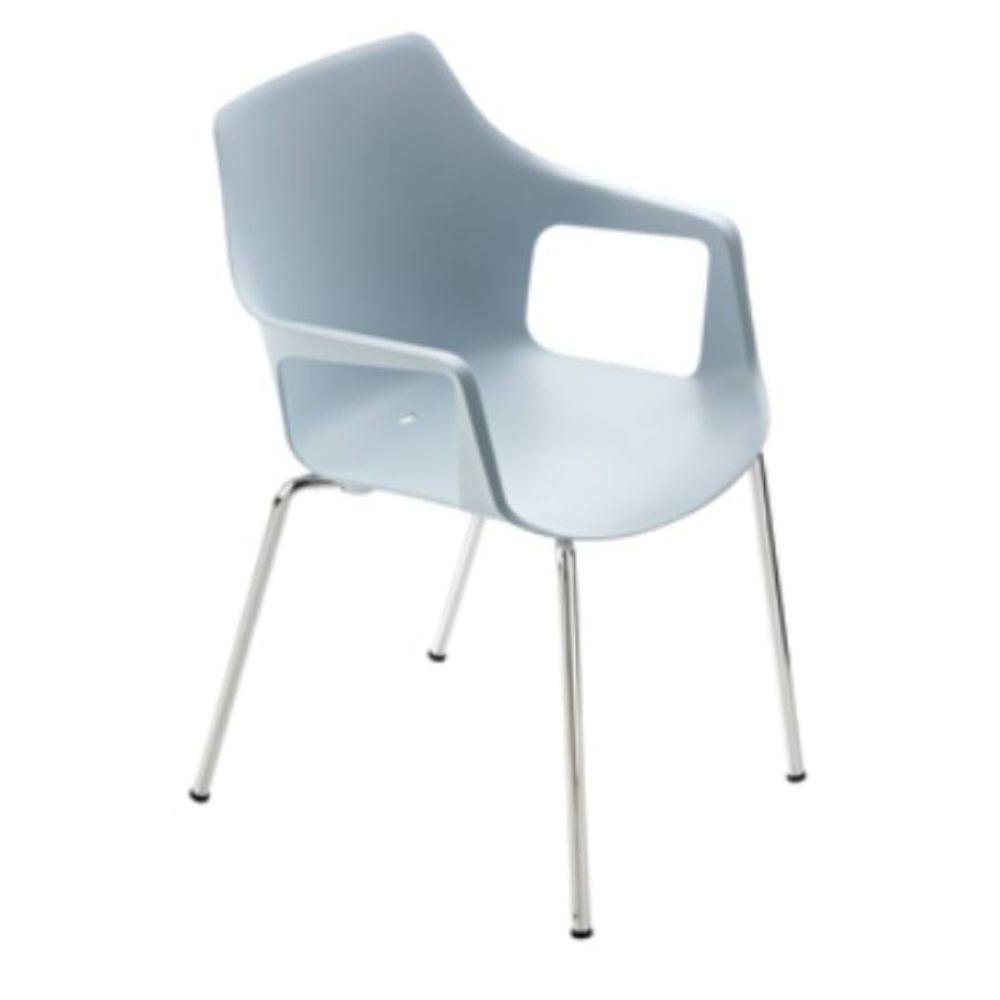 SILLA COLOS VESPER 2 | Silla Christoph Jenni Multiusos Restaurante | Fibra de Vidrio | Varios Colores | Polipropileno | Interior + Exterior