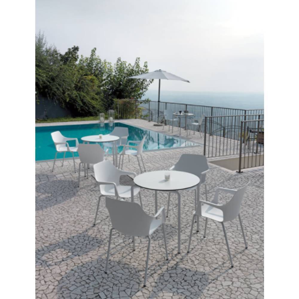 SILLA COLOS VESPER 2 | Silla Christoph Jenni Multiusos Restaurante | Fibra de Vidrio | Varios Colores | Polipropileno | Interior + Exterior