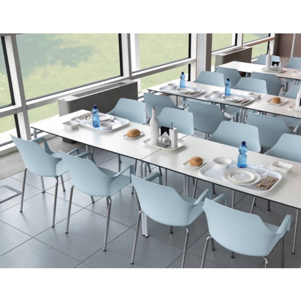 SILLA COLOS VESPER 2 | Silla Christoph Jenni Multiusos Restaurante | Fibra de Vidrio | Varios Colores | Polipropileno | Interior + Exterior