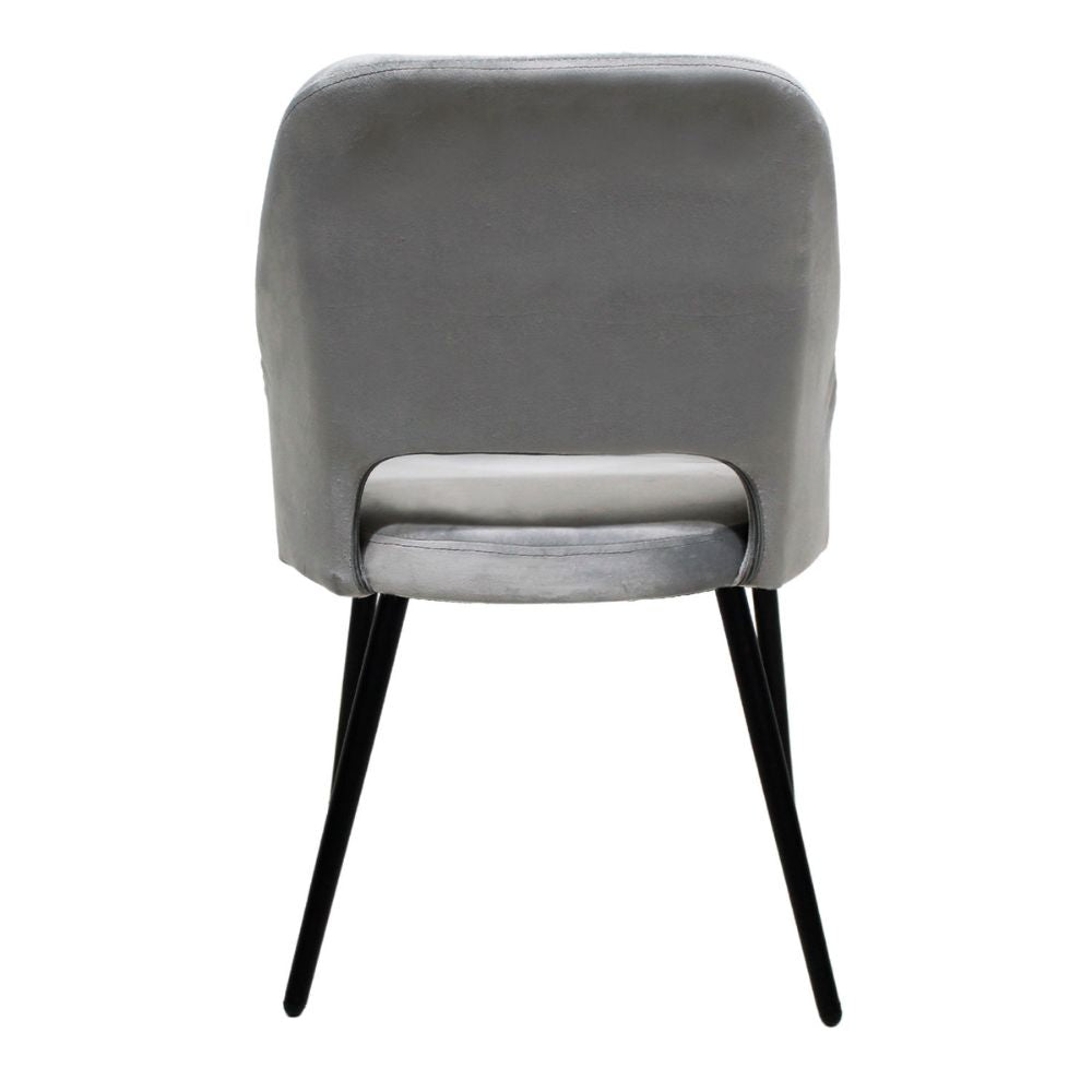 SILLA KINGSTRONG ASTURIAS Z001 SILL0903736 | Silla Ocasional | Base 4 Puntas de Metal | Estilizado Forrado en Tela | Interior