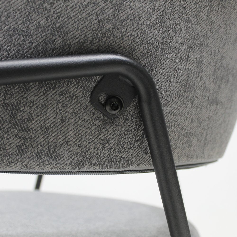 SILLA KINGSTRONG CACERES SILL0903738 | Silla Comercial para Hotel | Tapizado Vinipiel | Base Metal | Interior Cafetería Restaurante Bar Hostelería