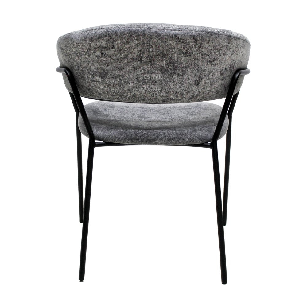 SILLA KINGSTRONG CACERES SILL0903738 | Silla Comercial para Hotel | Tapizado Vinipiel | Base Metal | Interior Cafetería Restaurante Bar Hostelería