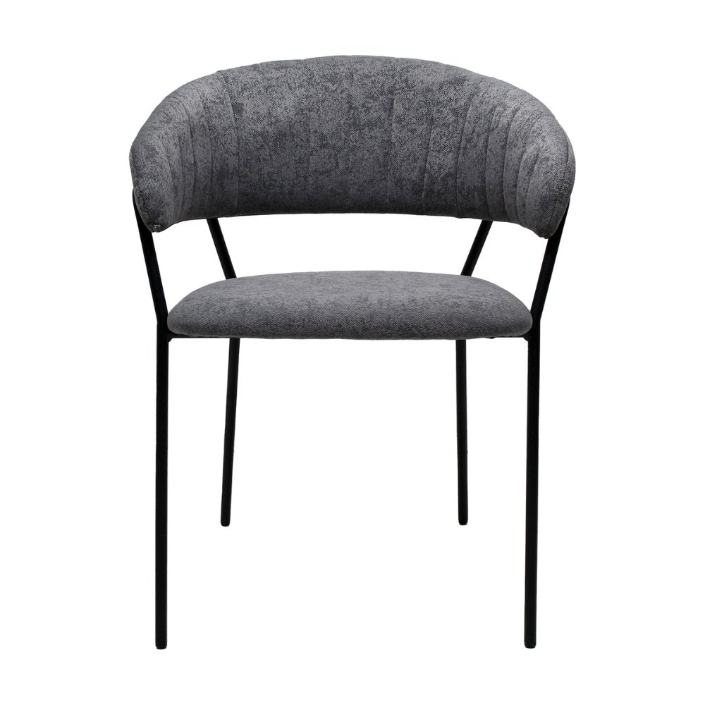 SILLA KINGSTRONG CACERES SILL0903738 | Silla Comercial para Hotel | Tapizado Vinipiel | Base Metal | Interior Cafetería Restaurante Bar Hostelería