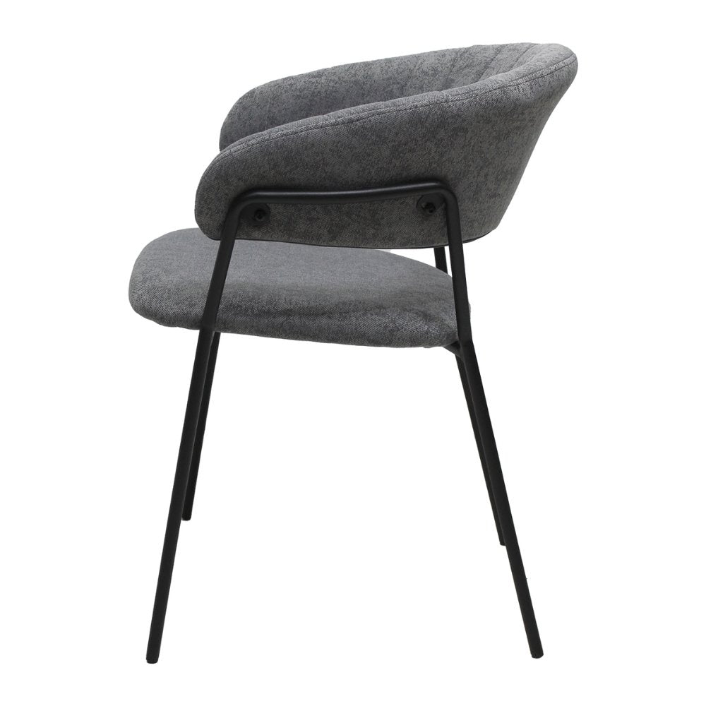 SILLA KINGSTRONG CACERES SILL0903738 | Silla Comercial para Hotel | Tapizado Vinipiel | Base Metal | Interior Cafetería Restaurante Bar Hostelería