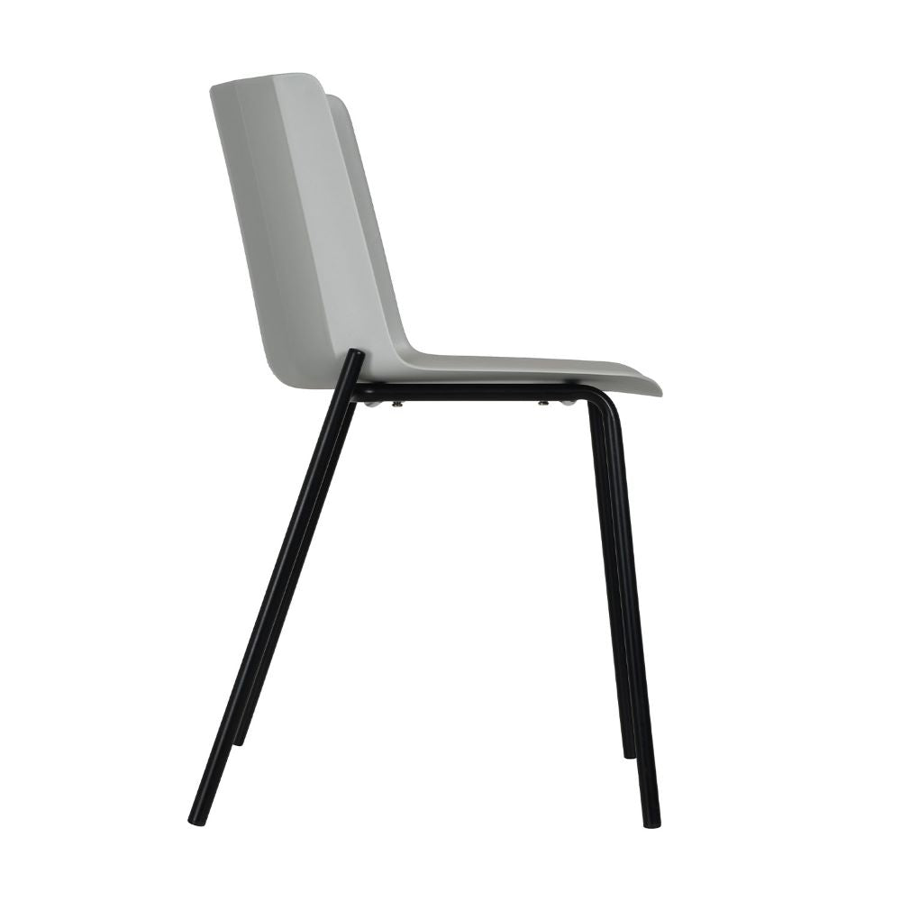 SILLA KINGSTRONG COLOMBO 821 SILL0903763 | Silla Comercial para Cafetería | Base 4 Puntas Metal | Polipropileno | Interior Comercial Restaurante Cafetería Sala Vestíbulo Decorar Espacios Pasillos