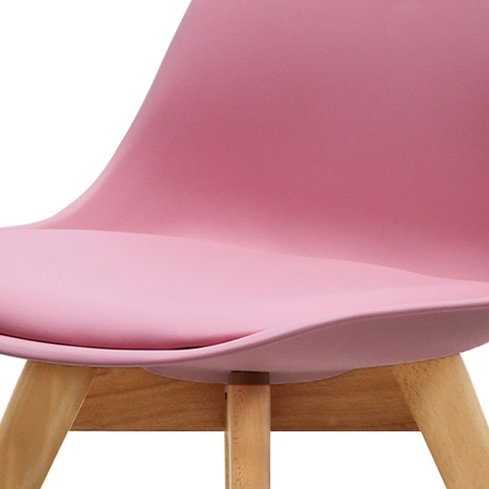 SILLA KINGSTRONG FRANKFURT SILL0670538 | Silla Comercial para Restaurante | Base 4 Puntas | Madera Solida Cruzada | Polipropileno | Acojinado | Interior