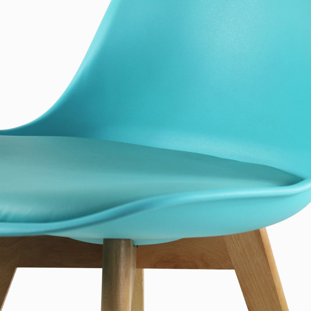 SILLA KINGSTRONG FRANKFURT SILL0670538 | Silla Comercial para Restaurante | Base 4 Puntas | Madera Solida Cruzada | Polipropileno | Acojinado | Interior