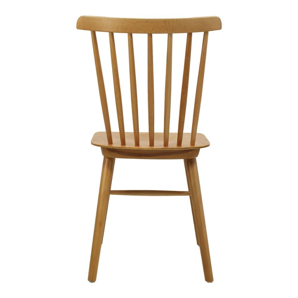 SILLA KINGSTRONG KEOPS MOB-1742 NATURAL SILL0903557 | Silla Ocasional Decorativa Descanso Modernidad | Base 4 Puntas | Estilo Escandinavo | Madera | Interior