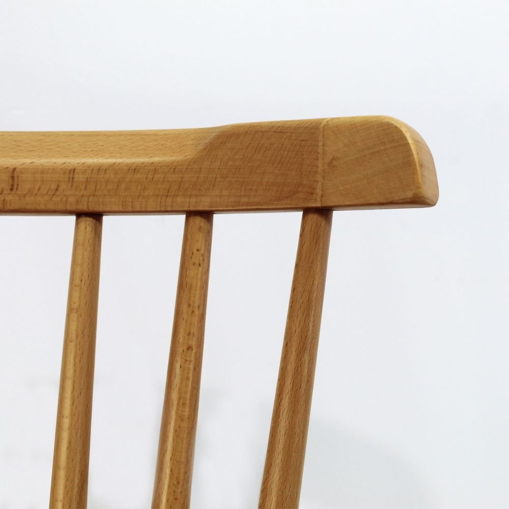 SILLA KINGSTRONG KEOPS MOB-1742 NATURAL SILL0903557 | Silla Ocasional Decorativa Descanso Modernidad | Base 4 Puntas | Estilo Escandinavo | Madera | Interior