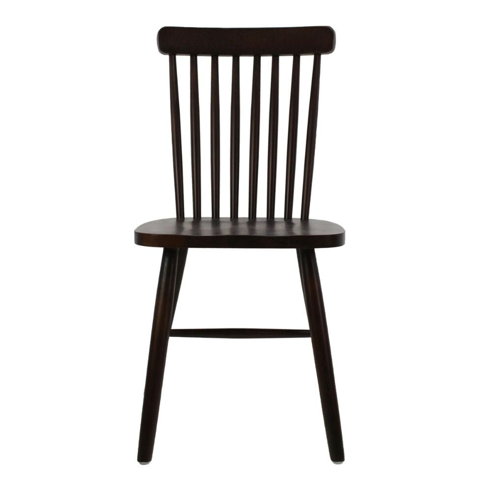 SILLA KINGSTRONG KEOPS MOB-845 NOGAL SILL0903561 | Silla Ocasional Decorativa Descanso Modernidad | Base 4 Puntas Estilo Escandinavo | Madera | Interior