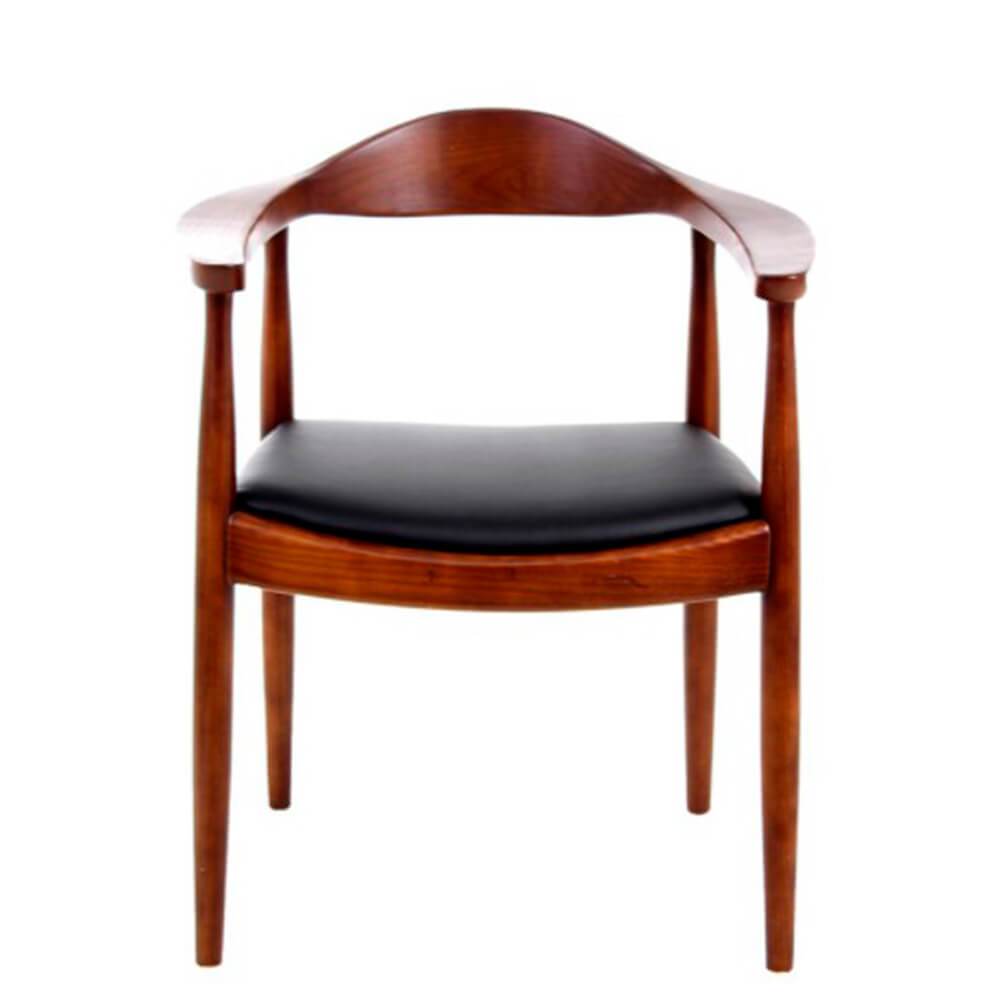 SILLA NOGAL BEAT SILLA MÓNACO | Silla Diseño Clásico Hotel | Asiento Tapizado | Varios Colores | Madera | Interior