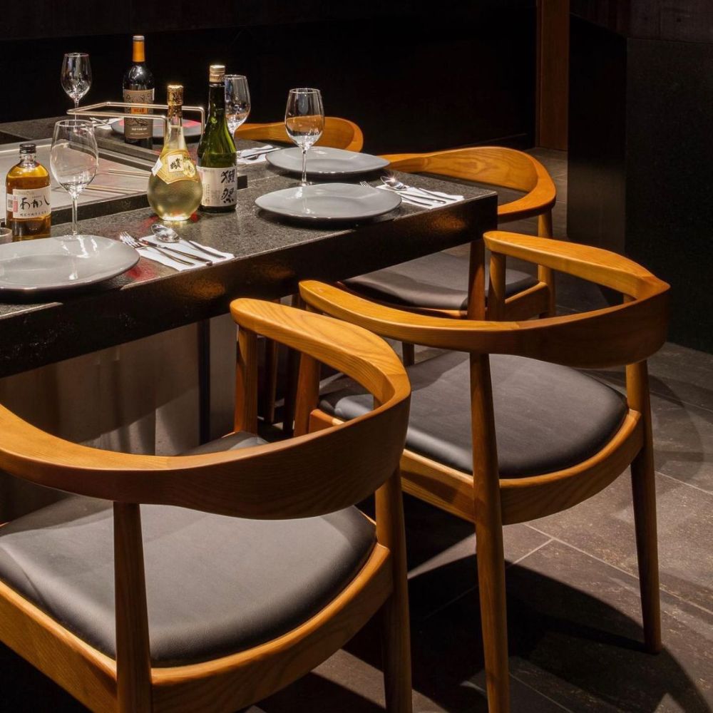 SILLA NOGAL BEAT SILLA MÓNACO | Silla Diseño Clásico Hotel | Asiento Tapizado | Varios Colores | Madera | Interior