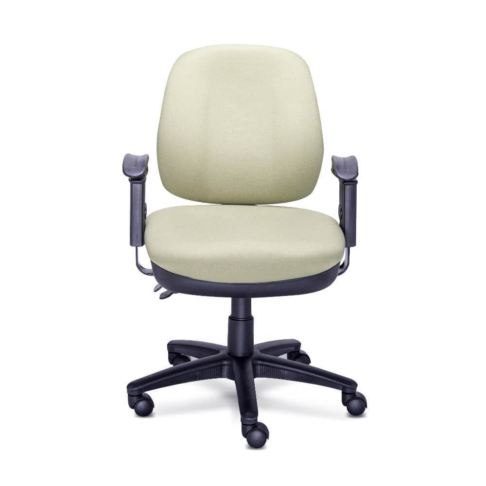 SILLA REQUIEZ RS-470 | Silla Operativa Diseño Ergonómico Oficina Coworking | Base Estrella con Rodajas | Tapizada | Interior