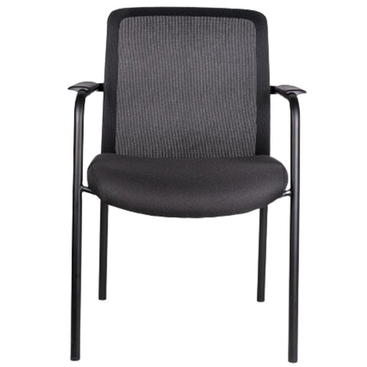 Silla de Oficina Visita Ergonómica - OFFIHO FRIDA OHV-115 - Varios Colores - Respaldo en Malla y Asiento Tapizado
