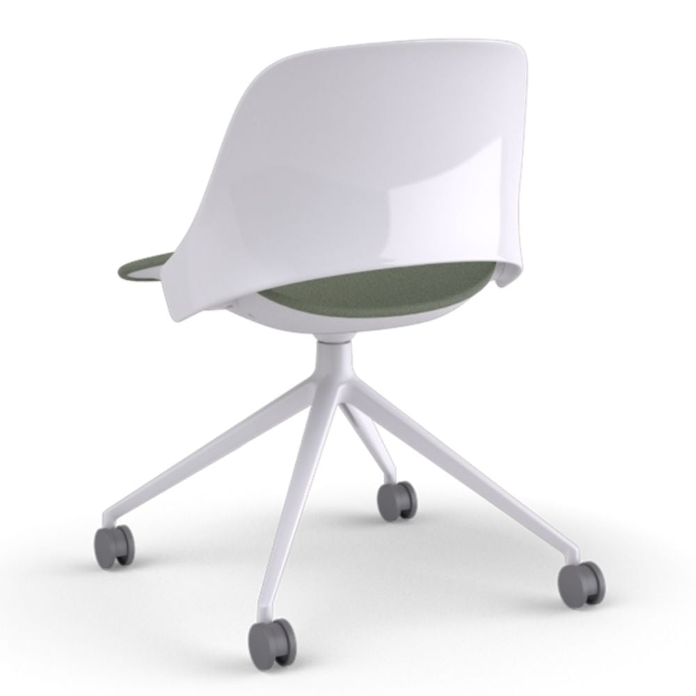 Silla de Oficina de Visita y Capacitación Ergonómica - HUMANSCALE TREA - Color del Tejido Driftwood 22 - Asiento Tapizado Silla De Visita Para Oficina Silla Para Sala De Espera Silla Para Recepción Silla Para Sala De Juntas Silla Para Sala De Conferencias Silla Para Área De Espera Silla Para Sala De Reuniones Silla Para Oficina Minimalista Silla Para Oficina De Lujo Silla Para Oficina De Alto Nivel Silla Para Oficina De Administración Silla Para Oficina De Finanzas Silla Para Oficina De Recursos