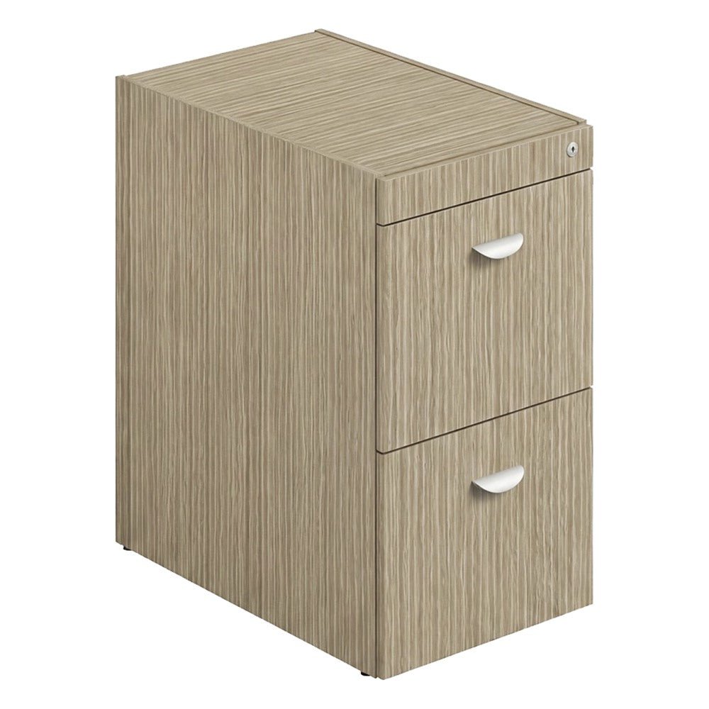 Archivero Pedestal para Oficina - GEBESA FILO - Frente 39 cm - Cubierta de Aglomerado - GCF302CN - GEBESA - NOGAL BEAT - Archivero
