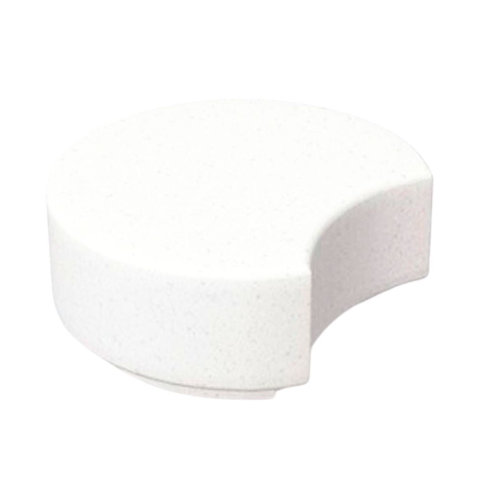 BANCO RESOL DISK - 2 | Banco Ocasional para Jardín Terraza | Polietileno Rotomoldeado | Interior + Exterior - 40407 POLIET.1X.BL - Resol - NOGAL BEAT - Bancos