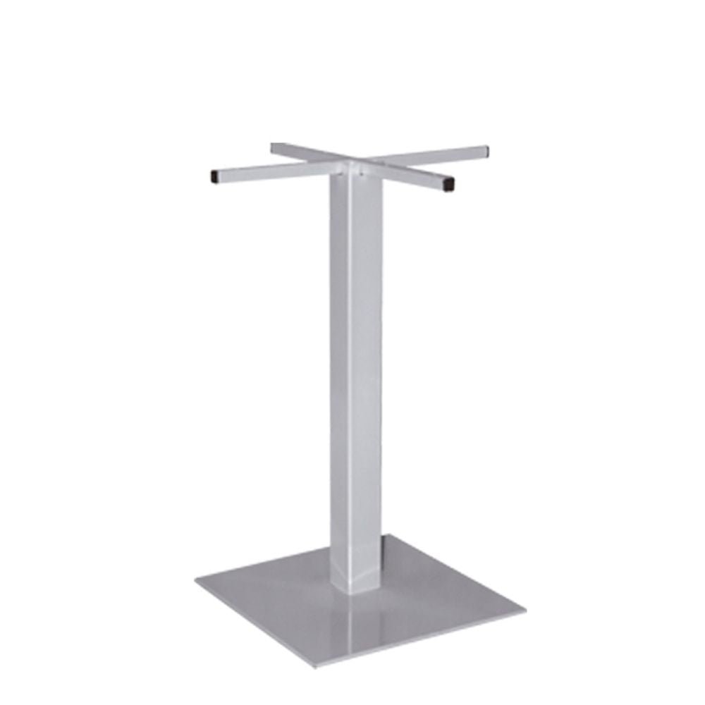 BASE NOGAL BEAT AR - 112 P | Base Mesa Restaurante | Base Acero Cuadrado | Tubo Metal Cuadrado | Interior - AR - 112 P - ALBAR - NOGAL BEAT -