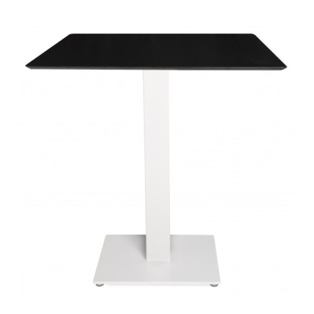 BASE Y CUBIERTA RESOL TAPIES 70 X 70 WE | Pie de Mesa con Cubierta WE para Restaurante | 71 cm | Hierro Fundido | Interior - 69307 - Resol - NOGAL BEAT - Mesas