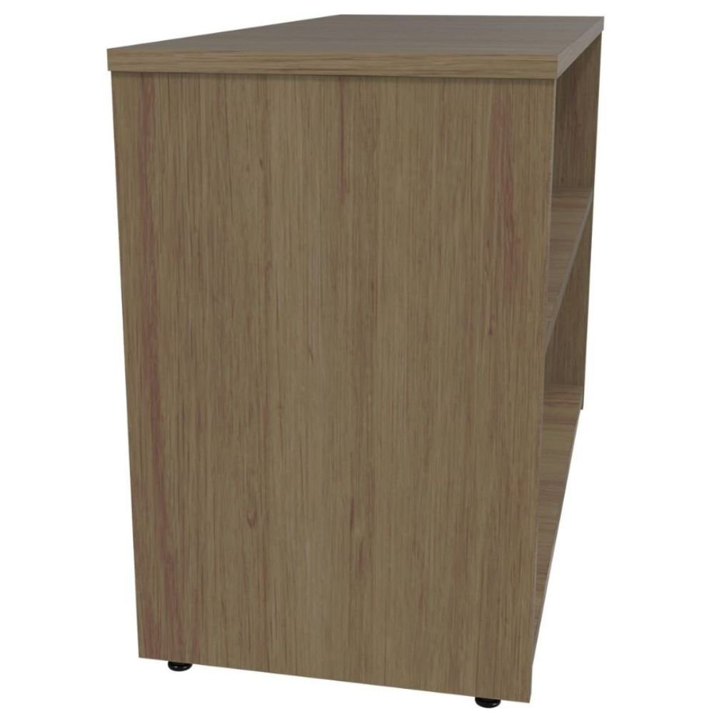 CREDENZA OFIK URBAN 885 | Credenza 606 | Melamina | Niveladores | Resistente Impactos | Interior - 885 - OFIK - NOGAL BEAT - Credenza