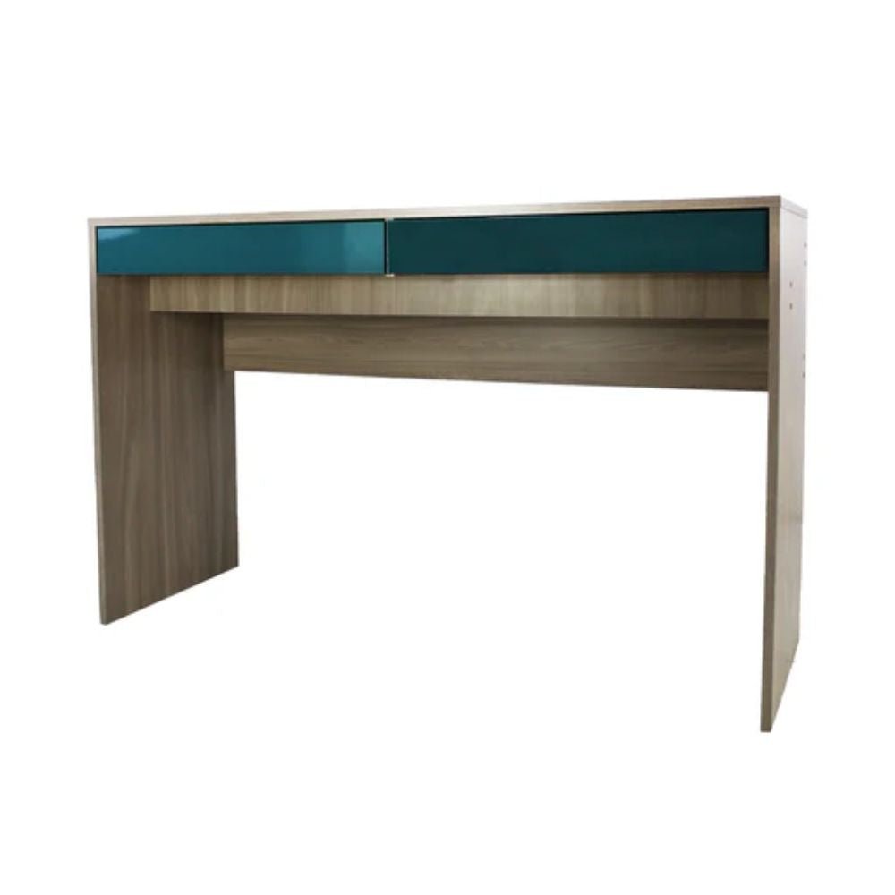 ESCRITORIO KINGSTRONG JM - 1194 LINDOIA MODU0360170 | Escritorio Uso de Oficina Secretarial Operativo | 2 Cajones Amplio Espacio de Trabajo | Madera | Interior - MODU0360170 - Mundo In - NOGAL BEAT -