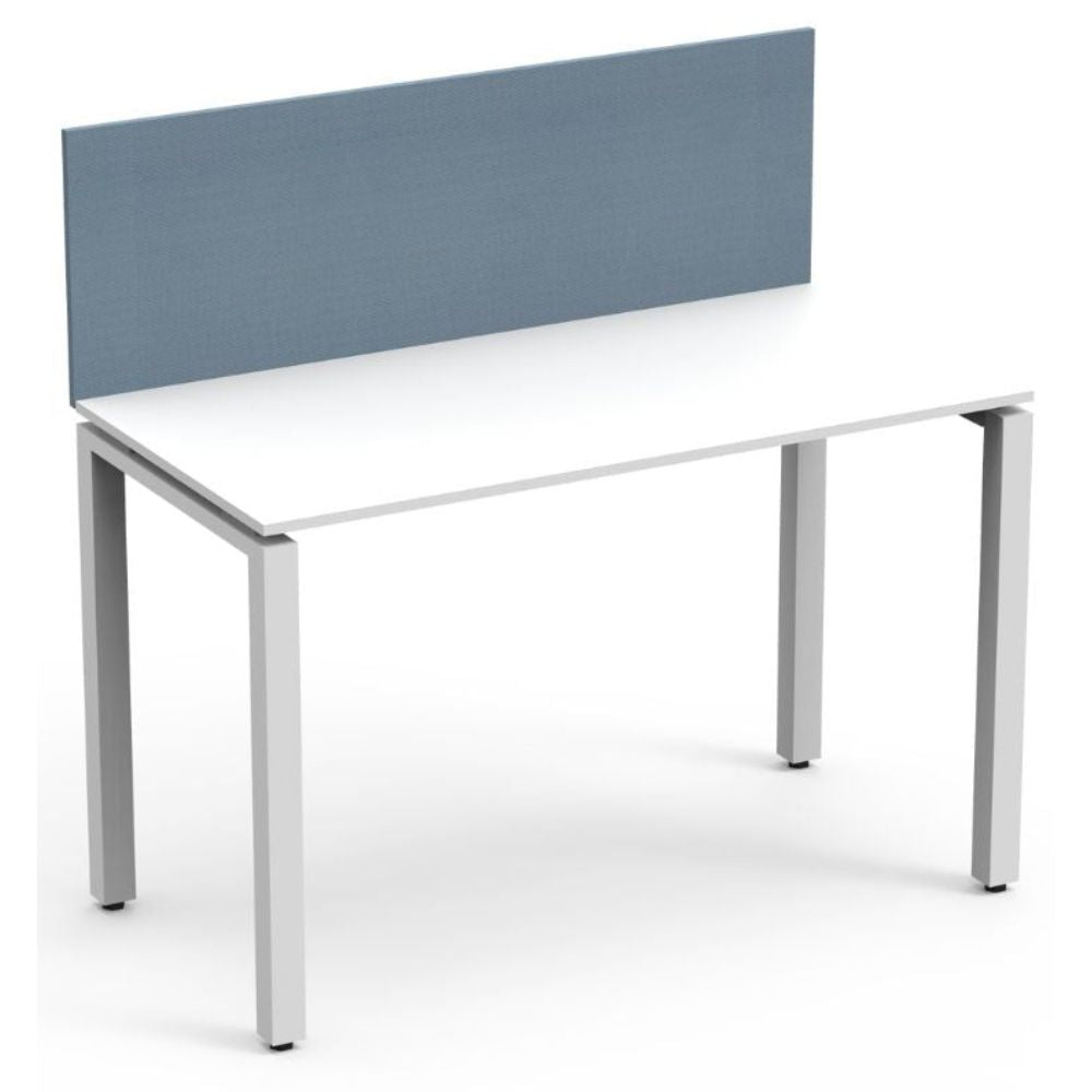 ESTACION VITTA COLIN SPBSS | Estación Single Sided Benching | Acero Melamina | Variedad de medidas | Interior - SPBSS - 120 - Colin - NOGAL BEAT - Estación, Ambientada