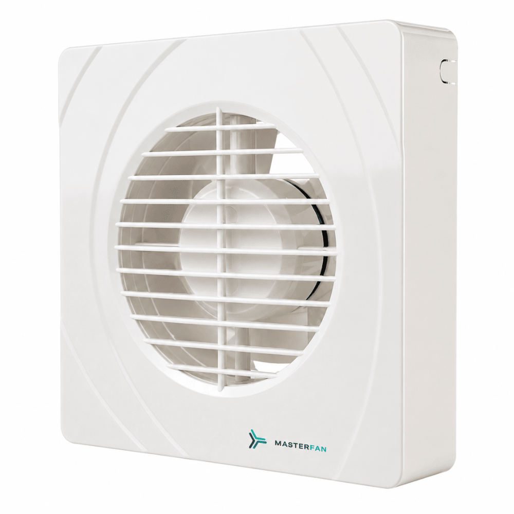 Extractor de Aire para Cuarto de Lavado - MASTERFAN TURBO 5 - Blanco - Operación Silenciosa - TURBO 5 - Masterfan - NOGAL BEAT - Extractor de Aire