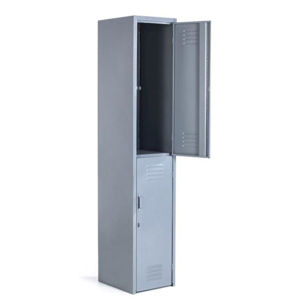 LOCKER OFIK 308 | Locker para Oficina | 2 Puertas | Lámina | Interior - 308 - OFIK - NOGAL BEAT - Mobiliario