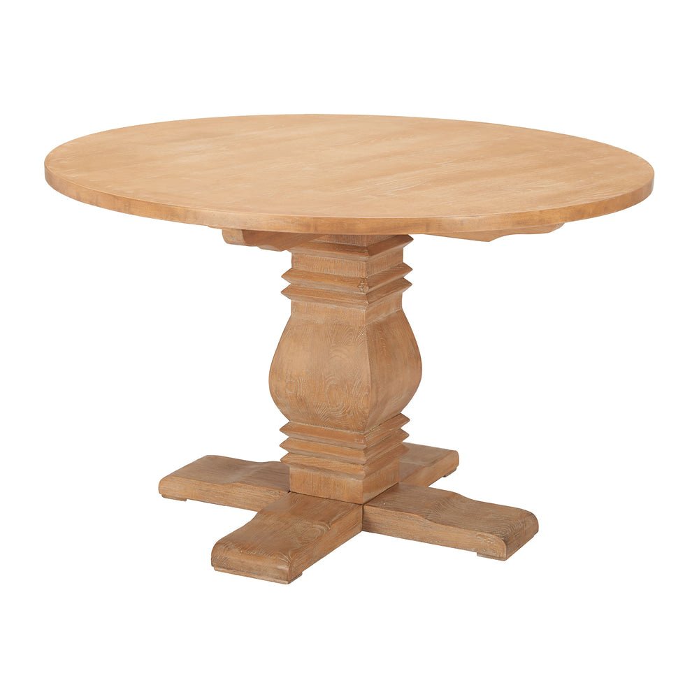 Mesa de Comedor para Cafetería - ZUO TABI - Café - Estructura y Cubierta en Olmo Macizo - 110557 - Zuo - NOGAL BEAT - Mesa Comercial Interior