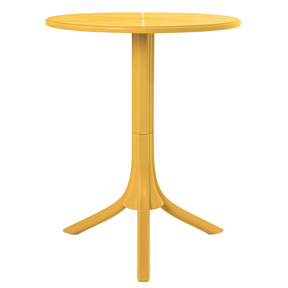 MESA OFFIHO SEATTLE OHM - 7101 | Mesa Comercial Funcional Restaurante | Redonda| Interior - OHM - 7101 - OFFIHO - NOGAL BEAT -