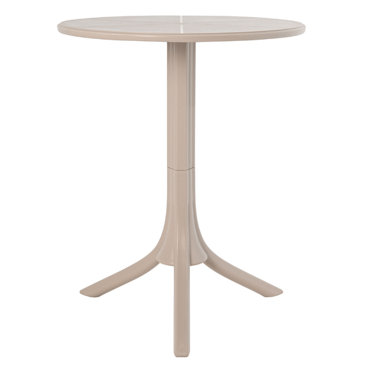 MESA OFFIHO SEATTLE OHM - 7101 | Mesa Comercial Funcional Restaurante | Redonda| Interior - OHM - 7101 - OFFIHO - NOGAL BEAT -