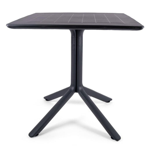 Mesa Ocasional para Cafetería Terraza | Base 4 Puntas | Varios Colores | Resistente a Rayos UV | Interior Cafeteria Restaurante Mesa Desayunador Zona de Comida Hotel MESA OFFIHO VENICE OHM-7155