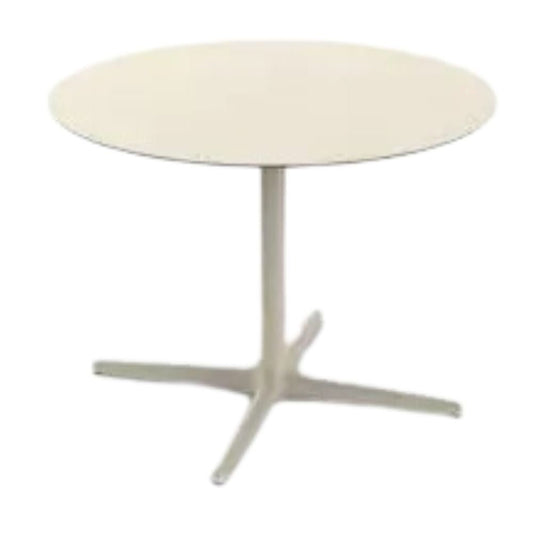 MESA RESOL TOLEDO XL 90/100 Ø100 | Mesa Ocasional | Estructura Aluminio | Pintado | Compacto Fenólico | Interior + Exterior - 05876 - Resol - NOGAL BEAT - Mesas
