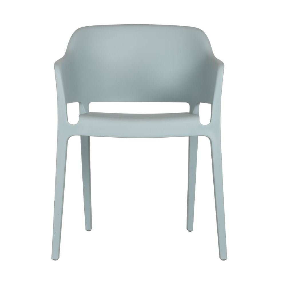 SILLA KINGSTRONG CAPRI SILL0903766 | Silla Ocasional Restaurantes Cafetería Zona de Alimentos | Descansa-Brazos | Base 4 Puntas | Polipropileno | Exterior + Interior | Local Fonda Bistró Comercio de Comida Mercado Centros de Alimentos Comedor Hogar