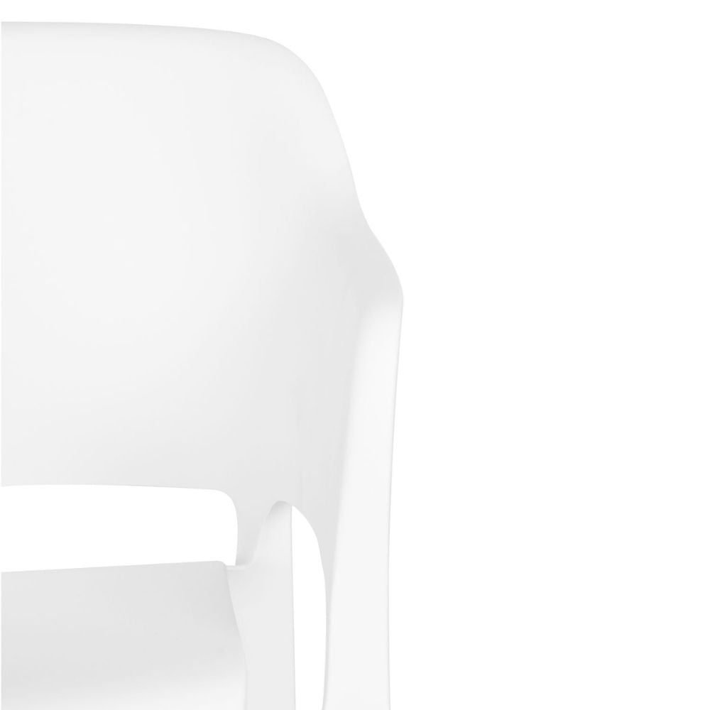 SILLA KINGSTRONG CAPRI SILL0903766 | Silla Ocasional Restaurantes Cafetería Zona de Alimentos | Descansa-Brazos | Base 4 Puntas | Polipropileno | Exterior + Interior | Local Fonda Bistró Comercio de Comida Mercado Centros de Alimentos Comedor Hogar