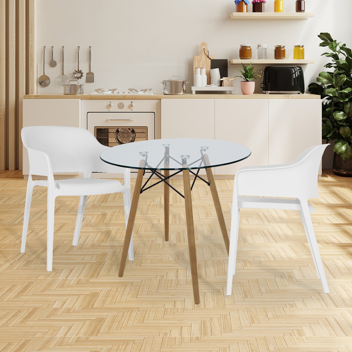 SILLA KINGSTRONG CAPRI SILL0903766 | Silla Ocasional Restaurantes Cafetería Zona de Alimentos | Descansa-Brazos | Base 4 Puntas | Polipropileno | Exterior + Interior | Local Fonda Bistró Comercio de Comida Mercado Centros de Alimentos Comedor Hogar