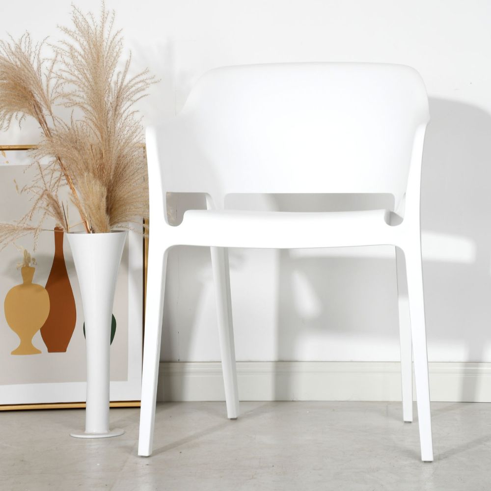 SILLA KINGSTRONG CAPRI SILL0903766 | Silla Ocasional Restaurantes Cafetería Zona de Alimentos | Descansa-Brazos | Base 4 Puntas | Polipropileno | Exterior + Interior | Local Fonda Bistró Comercio de Comida Mercado Centros de Alimentos Comedor Hogar