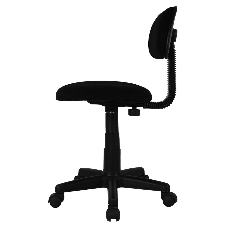 SILLA KINGSTRONG JM-011 SILL0360354 | Silla Secretarial Uso de Oficina Escritorio Silla de Trabajo | Tapizado Tela | Base Estrella Giratoria | Descansabrazos | Interior | Escritorio Diseño ergonómico Secretarial Uso Operativo Comodidad Buen Diseño Polipropileno Nylon Giro 360 Palanca Reguladora de Altura Sencilla de Armar Materiales Resistentes Calidad Soporte Flexible  Entornos de Oficina Soporte Durante Largas Horas de Trabajo Mundo In