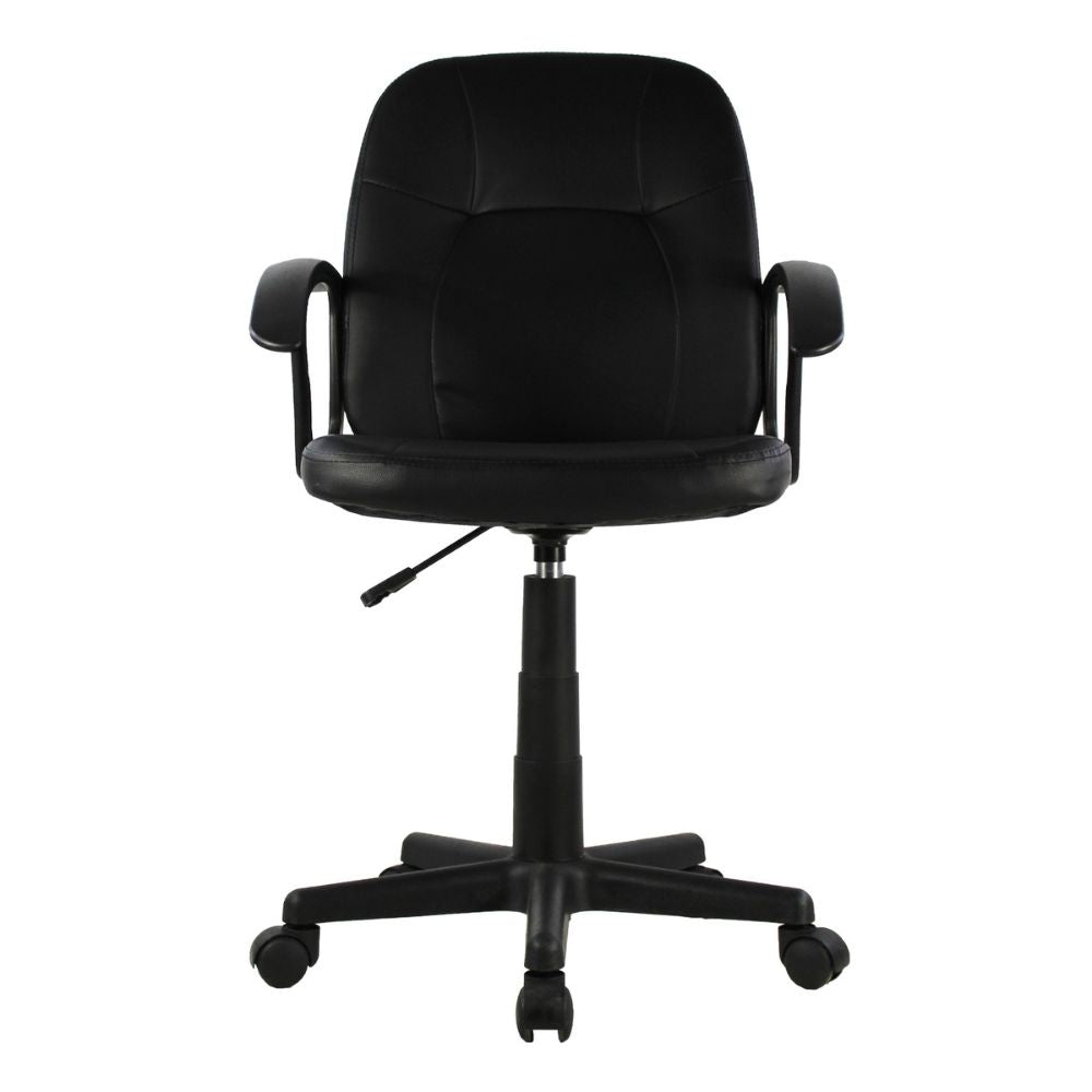 SILLA KINGSTRONG JM-015AN SILL0360372 | Silla Ejecutiva de Oficina Frecuente Horas de Trabajo | Descansa-Brazos | Base Estrella Cromada Rodajas | Tapizado Tela | Interior | Escritorio Oficina Despacho Bufete Agencia para uso Laboral Empresarial Trabajo Respaldo Reclinable Variación de Altura Mundo In