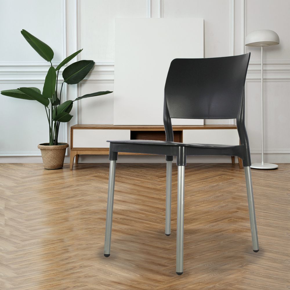 Nogal Beat JM ALESIA Silla Polipropileno Comercial - SILL0020312 - Mundo In - NOGAL BEAT -