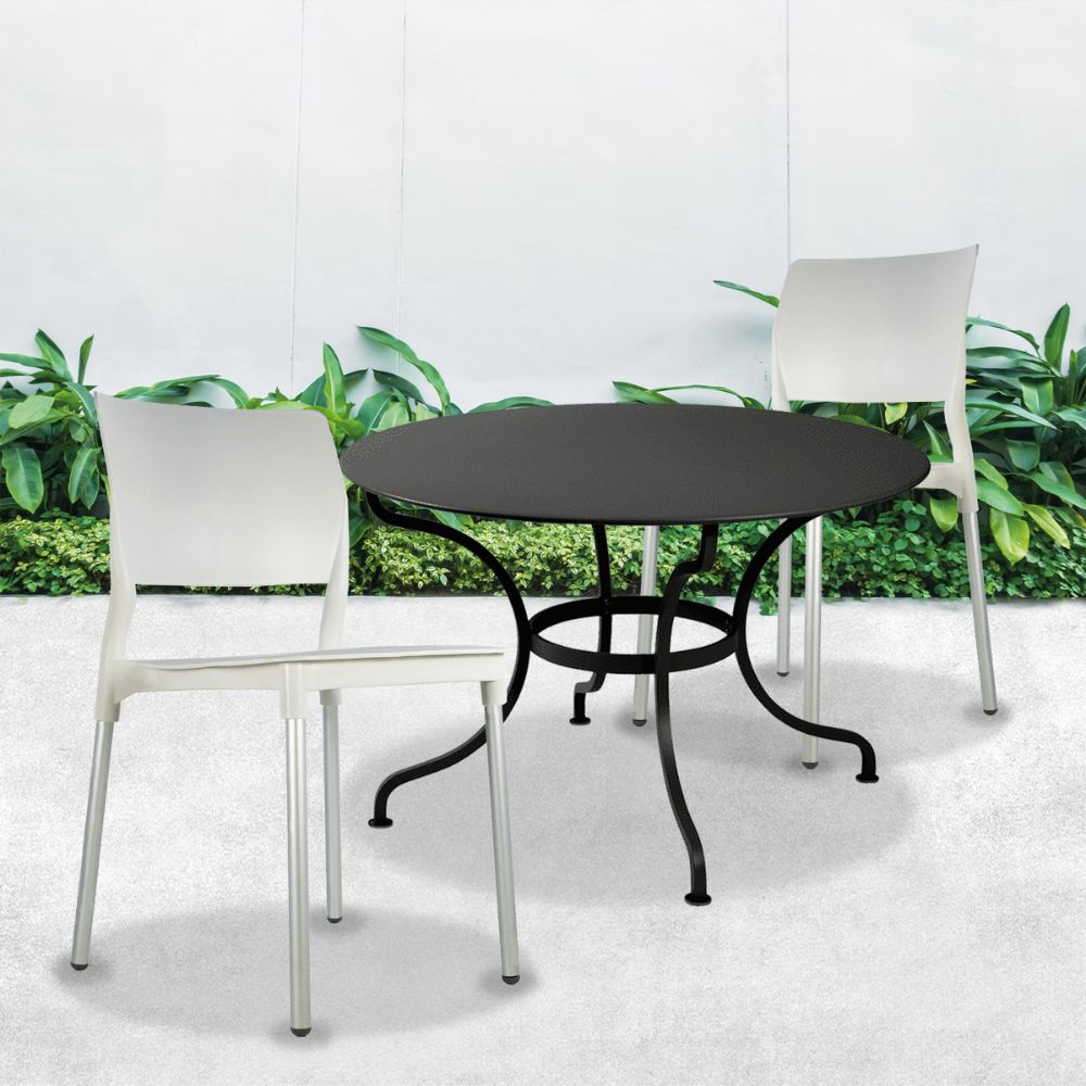 Nogal Beat JM ALESIA Silla Polipropileno Comercial - SILL0020312 - Mundo In - NOGAL BEAT -