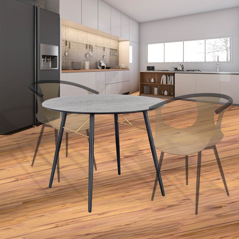 Nogal Beat Mesa de Comedor Onno 100 Uso Interior - MESA0903535 - Mundo In - NOGAL BEAT -