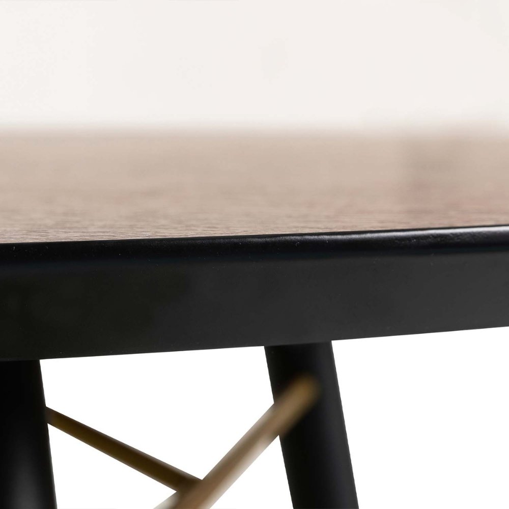 Nogal Beat Mesa de Comedor Onno 100 Uso Interior - MESA0903535 - Mundo In - NOGAL BEAT -