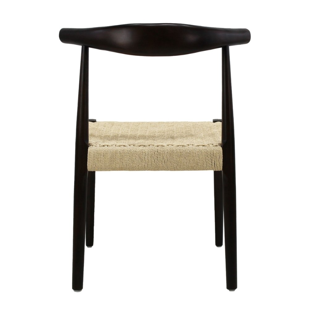 Nogal Beat Silla Kefren Madera Estilo Escandinavo Sala de Estar Interior - KEFREN MOB-312W - Nogal Beat - NOGAL BEAT -