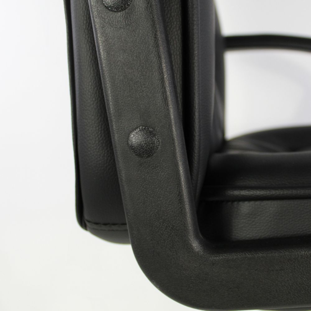 SILLA KINGSTRONG MOB-D68 Soria SILL0903519 | Silla Ejecutiva Uso de Oficina | Base Estrella Cromada | Tapiz PU | Poliuretano | Interior | Acero Cromado Tapizado en PU Poliuretano Respaldo Acojinado Reclinable Largos Descansabrazos Base Móvil  Estrella Cromada Para Buena Postura Base Pistón Neumático Palanca Reguladora Comodidad Buen Diseño Oficina Home Office Corporativo Rodajas de Nylon Comodidad Espacio de Trabajo Mundo In